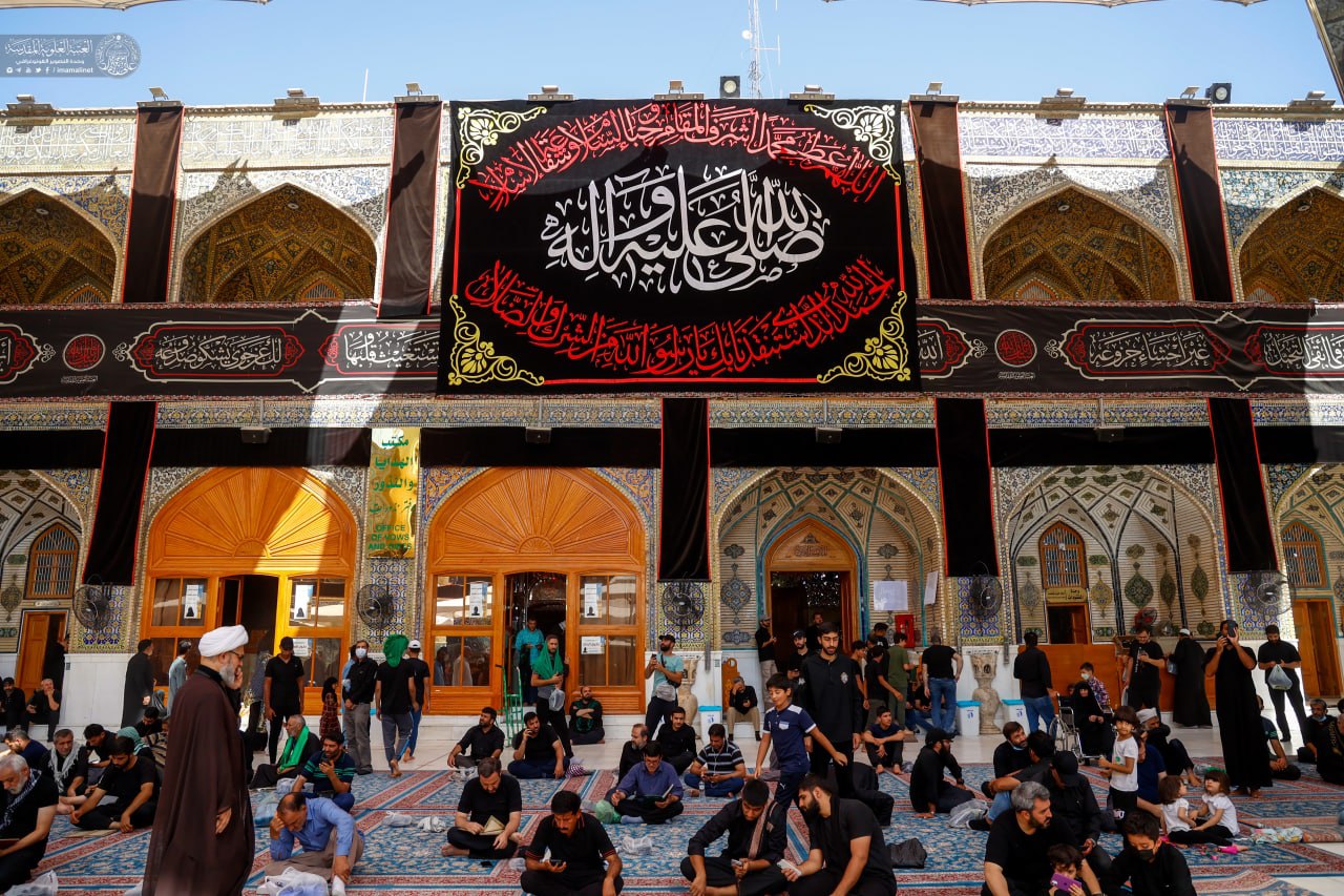 العتبة العلوية شهادة الرسول (2)